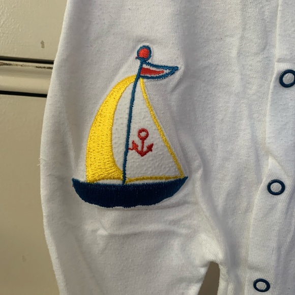 Vintage Jog Tog baby sailor boy outfit size M - Picture 2 of 5